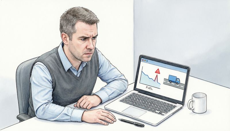 Ложное срабатывание слива топлива на панели диспетчера